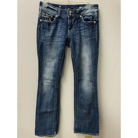 Miss Me‎ Women's Bootcut Jeans Size 28 Medium Wash - Picture 1 of 11